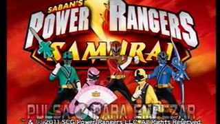 Power Rangers Wii (dos jugadores) Misión 6 power rangers samurai español