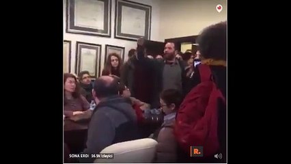 Mülkiye Dekan Vekili Gürdal protesto edildi: Bir gün gelecek bunların hesabını soracağız!