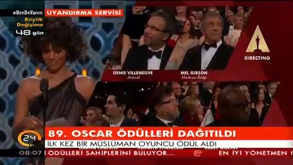 Oscar tarihinde ilk kez Müslüman bir oyuncu ödül aldı