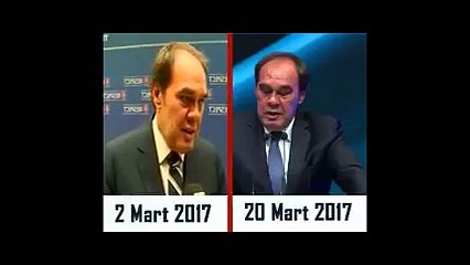 &#39;Evet&#39; çağrısı yapan Yıldırım Demirören 18 gün önce ne demişti?