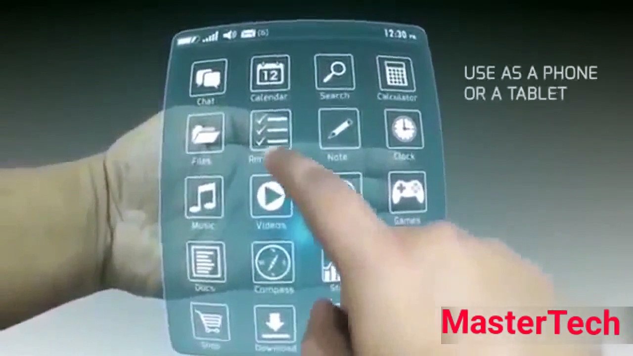 The Ring Phone :-Future technology