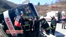 8 Mart kutlamalarına giden Metal-Sen işçileri'nin otobüsü devrildi; 7 kadın hayatını kaybetti!