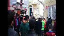 Beyoğlu'nda 3 çocuğun öldüğü yangın faciasından olay yeri görüntüleri