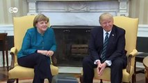 Trump, Merkel’in elini sıkmadı!