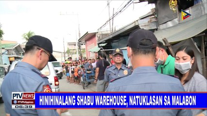 #PTVNEWS: Hinihinalang shabu warehouse, natuklasan sa Malabon