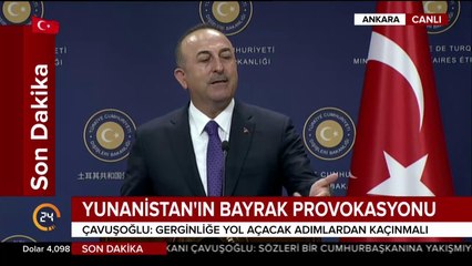 Yunanistan'ın bayrak provokasyonu