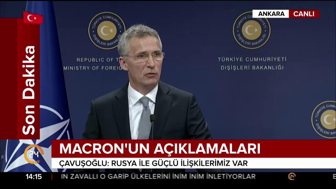 Stoltenberg Türkiye'de