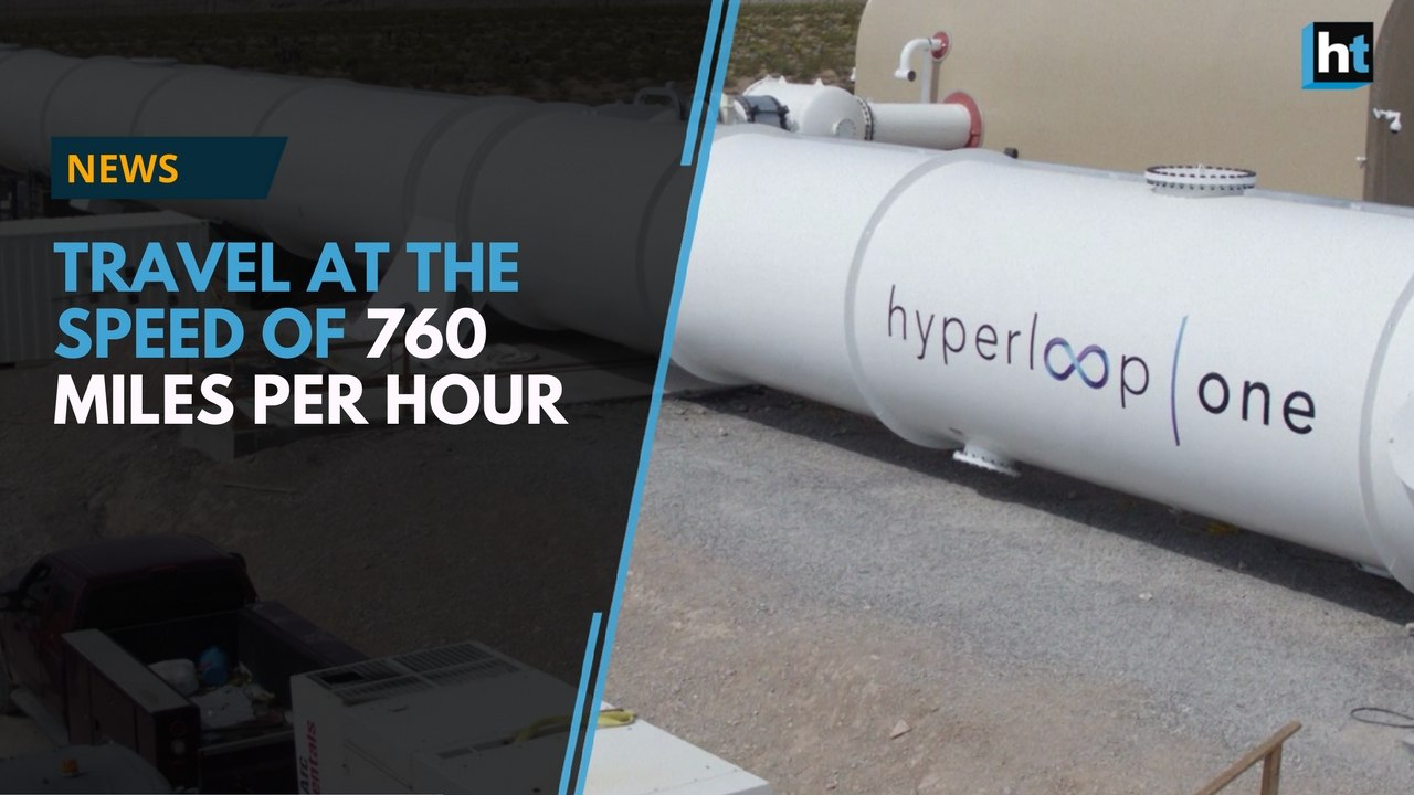 Travelling at a speed of 760 miles per hour could soon be a reality