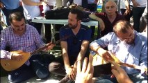 Erdal Erzincan ile Tolga Sağ 'Adalet Yürüyüşü'nde: İşte gidiyorum çeşm-i siyahım...