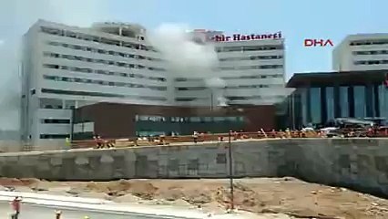 Adana Şehir Hastanesi&#39;nde yangın