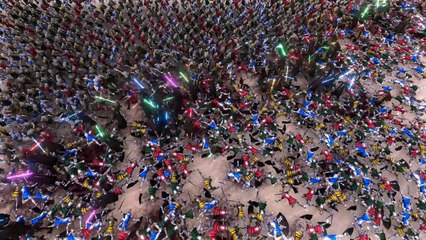 300 Jedi, 60 bin zırhlı askerle savaşırsa ne olur?