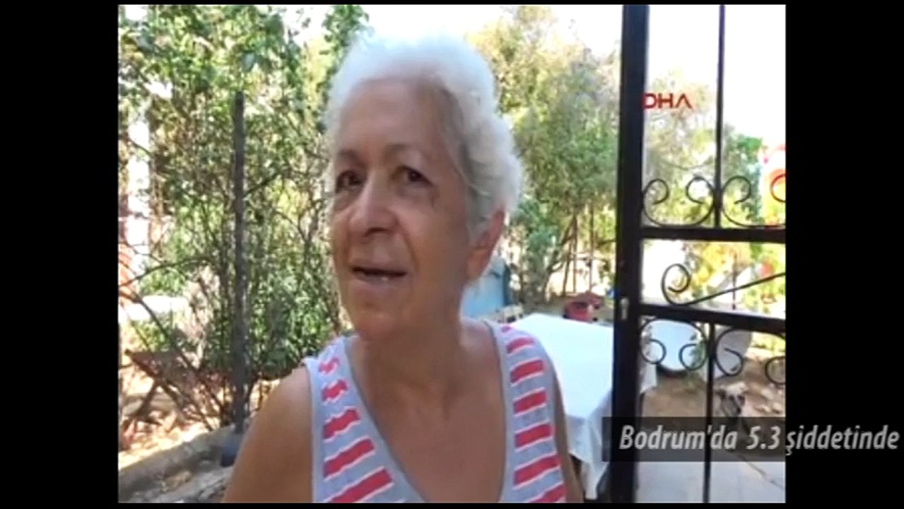 Bodrum'da 5.3 büyüklüğünde deprem