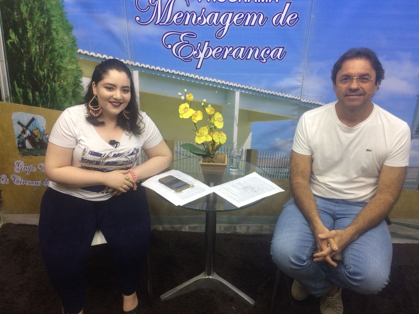 Mensagem  de Esperança com Maria Vitória e Nelson Dantas