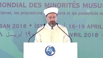 Dünya Müslüman Azınlıklar Zirvesi -Diyanet İşleri Başkanı Erbaş (4)