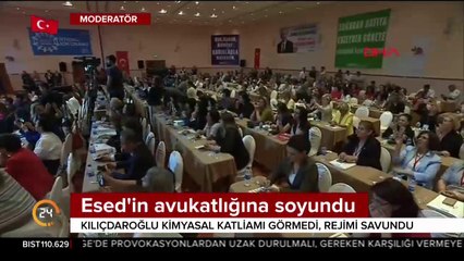 Esed'in avukatlığına soyundu
