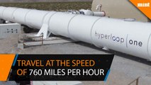 Travelling at a speed of 760 miles per hour could soon be a reality