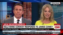 Kellyanne Conway angrily erupts at Cuomo as he grills her over Trump's hateful obsession with Comey