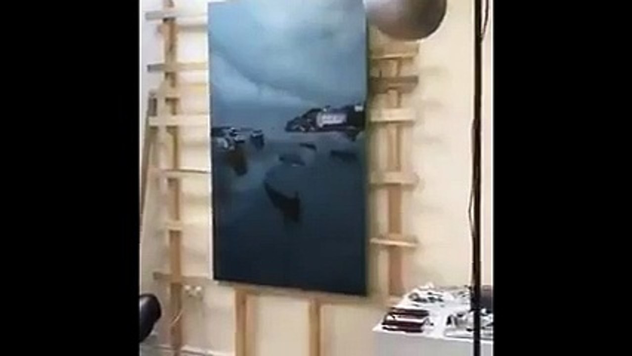 Ressam Darren Reid'in hiperrealistik çizimi...
