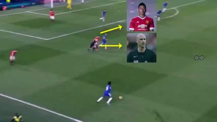 Hakem Anthony Taylor, Jesse Lingard&#39;ı rüzgarıyla geride bıraktı!