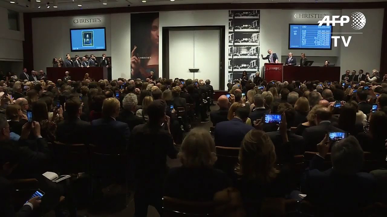 Da Vinci'nin 'Dünyanın Kurtarıcısı' adlı İsa Peygamber tablosu rekor fiyata satıldı