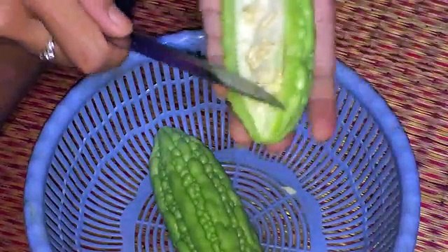 Healthy food, Fried Gourd With Eggs, Cambodian Food, Asian Food