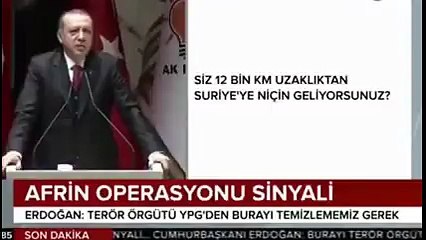 Cumhurbaşkanı Erdoğan: Düşman tablosu diye bir tablo koymuşlar, burada Atatürk&#39;ün resmi ve şahsımın ismi var, hedefte bunlar...
