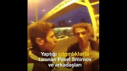 Metrobüsün üzerinde yolculuk yaptılar!