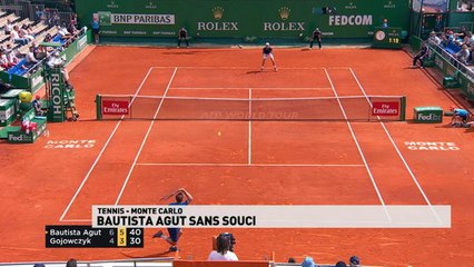 Rolex Masters Monte Carlo - Bautista Agut sans soucis