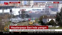 Haydarpaşa Garı'nda yangın