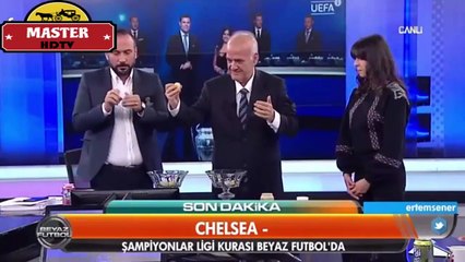Ahmet Çakar kurayı çekti! Beşiktaş'ın rakibi...