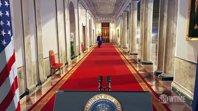 ABD Başkanı Donald Trump çizgi film karakteri oldu