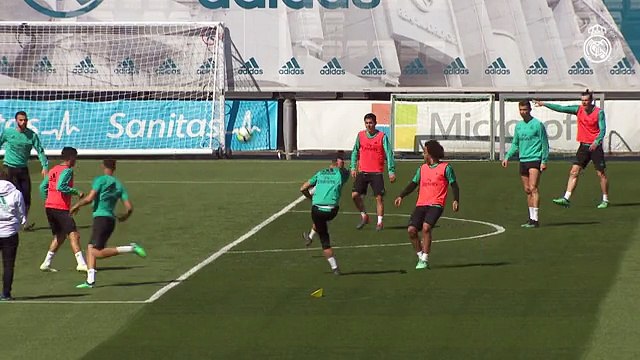 El Real Madrid prepara el partido ante el Athletic