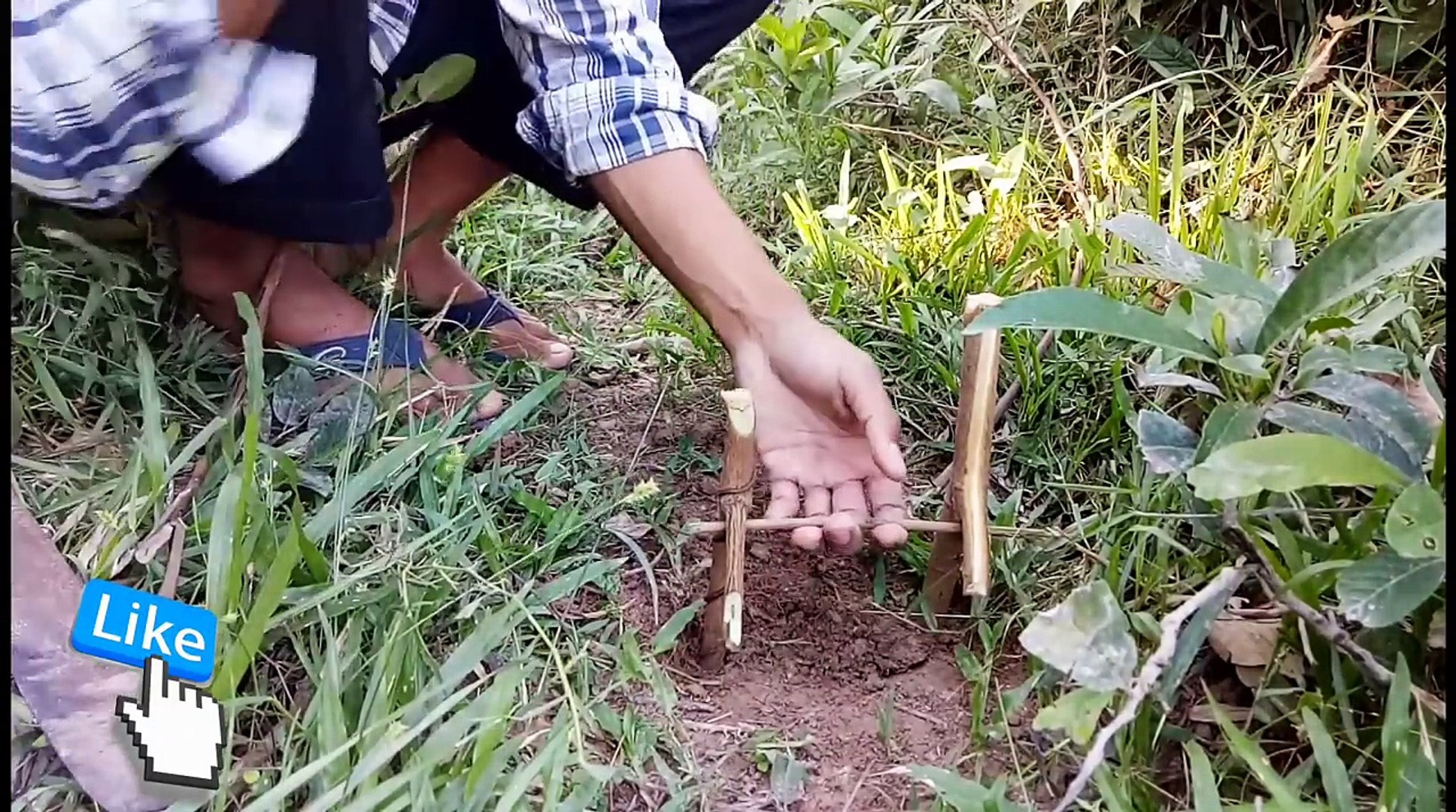 ⁣how to catch snake-Snake video-New Original Trap Snake Catch snake in Hole By Yinn Cambodia catch cr
