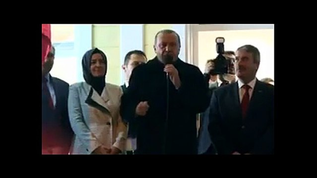 Cumhurbaşkanı Erdoğan: F-16 oluruz, helikopterle beraber onların başına ineriz