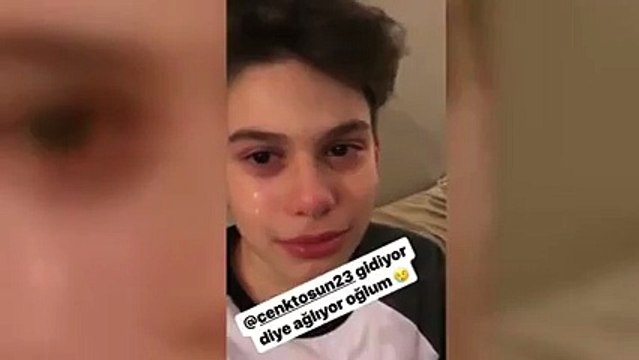 Ertem Şener'in oğlu Cenk Tosun'un gideceğini öğrendi...