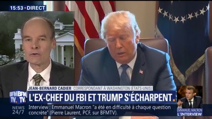 « Menteur », « raclure »… Trump pas tendre avec l’ancien directeur du FBI