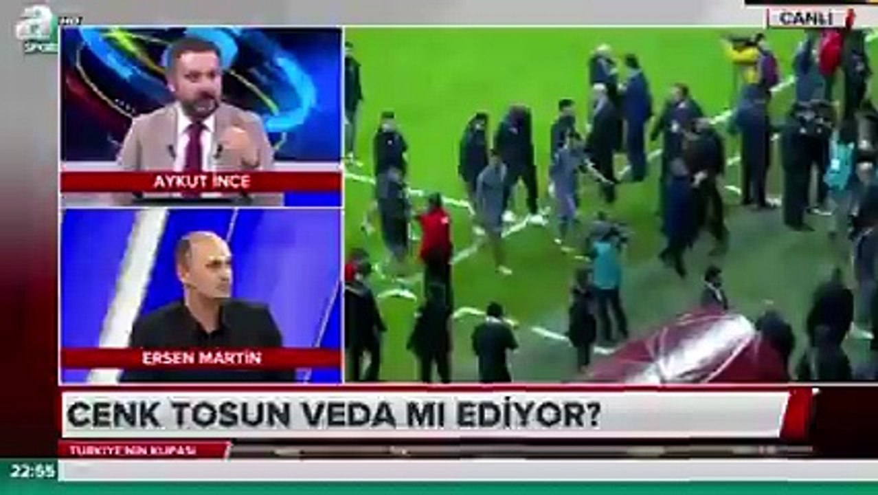 "Şenol Güneş'in Cenk Tosun'a veda bakışı"