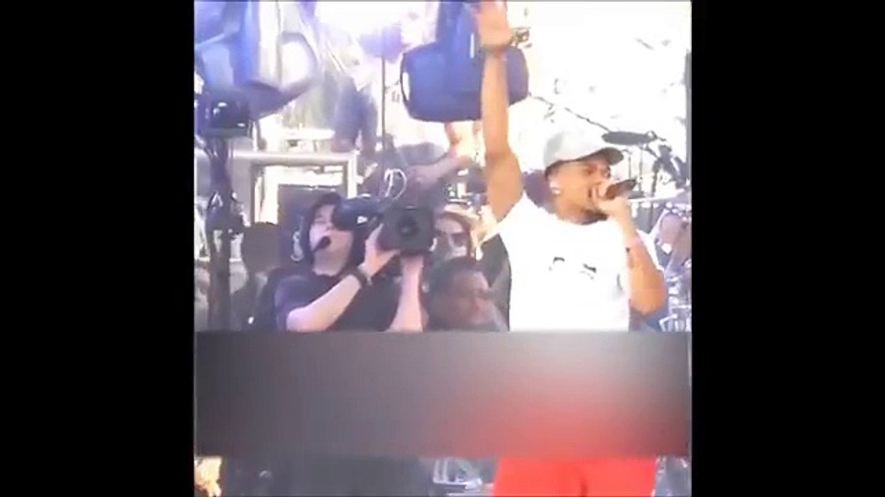 Cardi B Performing "Best Life" With Chance The Rapper At Coachella 2018