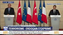 Cumhurbaşkanı Erdoğan'dan Suriye'ye gönderilen silahları soran Fransız gazeteciye: FETÖ ağzıyla konuşuyorsun