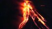 Mayon yanardağı yeniden patladı