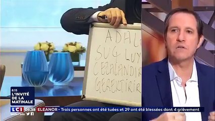 Erdoğan&#39;ın, Fransız gazeteciyle yaptığı röportaj sırasında sufle aldığı anlar: Adalet suçluyu cezalandırmayı gerektirir