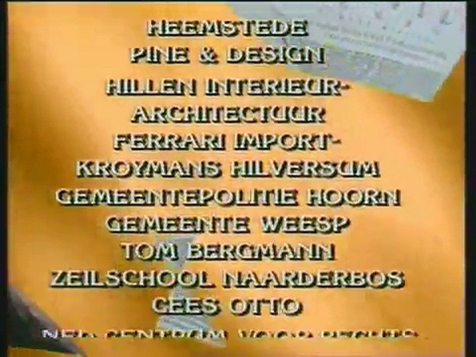 Dossier Verhulst - Closing & Ending Credits With Bumper BY AVRO-TROS INC. LTD.