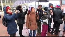 '115 hamile çocuk' skandalının yaşandığı hastane önünde protesto
