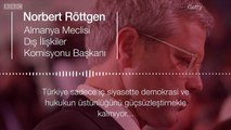 Almanya Meclisi Dış İlişkiler Komisyonu Başkanı Norbert Röttgen: Türkiye Almanya'dan aldığı silahları yasa dışı bir savaşta kullanıyor