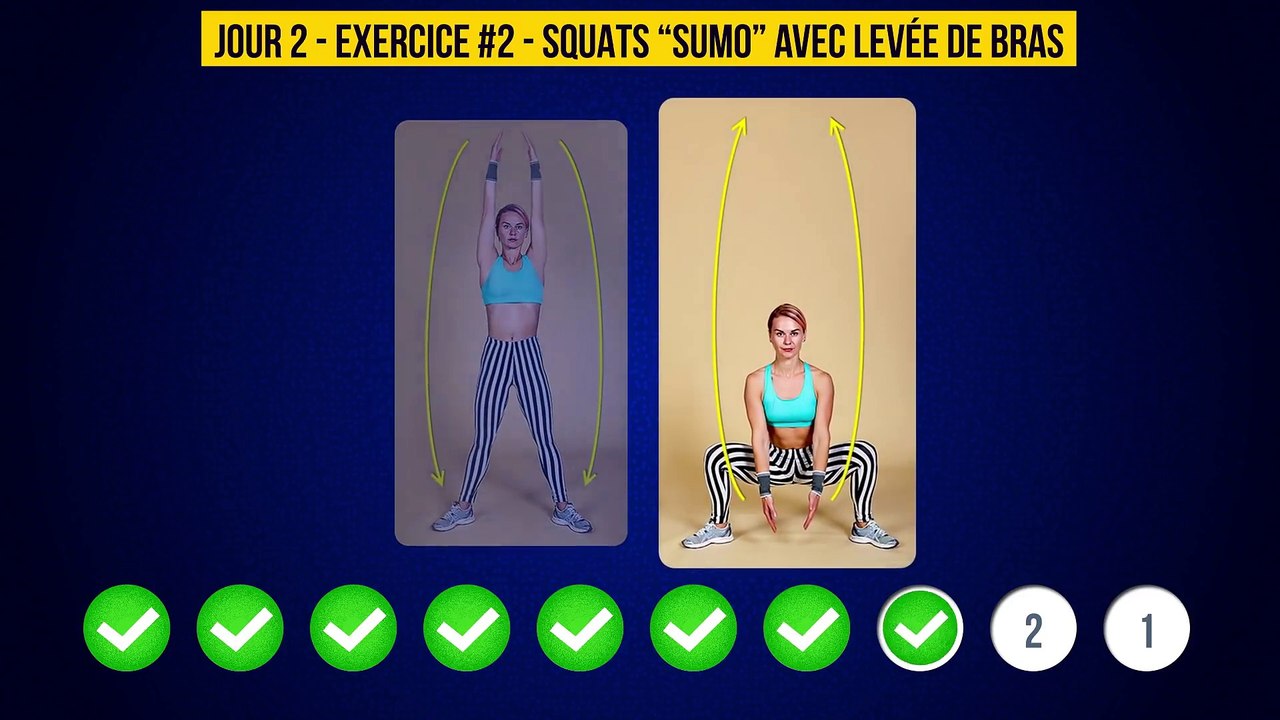 2 Exercices Par Jour Pour Avoir Des Jambes Minces en Une Semaine