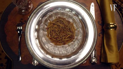 Nicole Kidman, Vanity Fair çekimlerinde böcek yedi