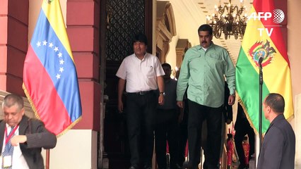 Download Video: Evo Morales respalda a Maduro de cara a cuestionadas elecciones