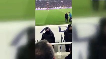 Hasan Şaş&#39;ın Sivas taraftarına küfür ettiği iddia edilen görüntüler ortaya çıktı