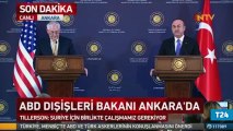 ABD Dışişleri Bakanı Tillerson: Türkiye'nin sınır güvenliğini ciddiye alıyoruz