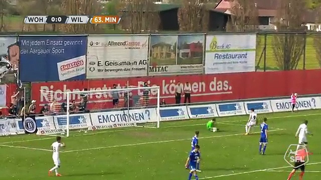 Wohlen 0:0 Wil (Switzerland. Challenge League. 15 April 2018)